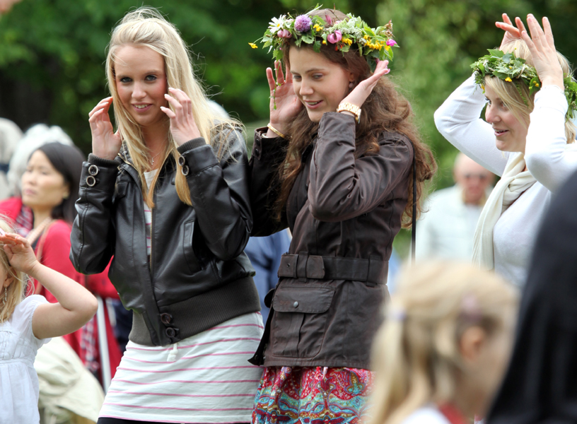 Midsommar i Högsjö 2011