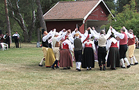 Folkdans på Vinön