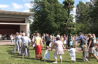 Midsommar i Kvarnängsparken, Högsjö