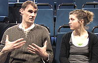 Anders Nilsson och Julia Fries, Teater K